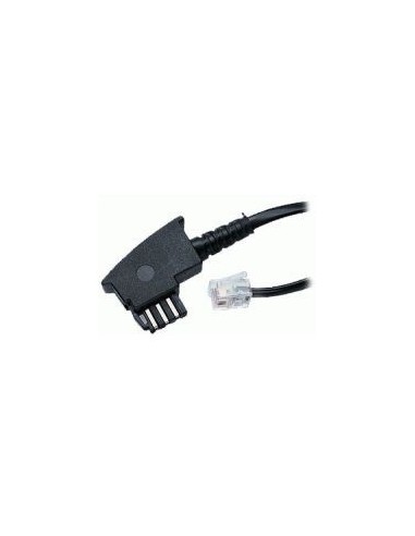 Connexion cable, black (RJ11/RJ11)